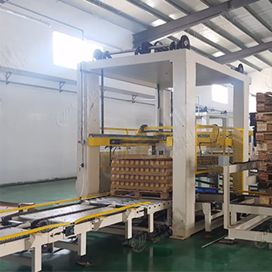 Paletizador/De latas llenas automáticas