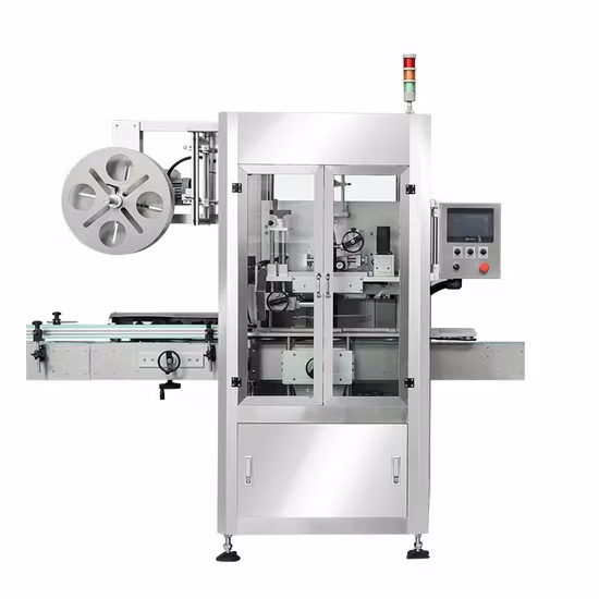 Etiquetadora / etiquetadora automática de fundas para botellas